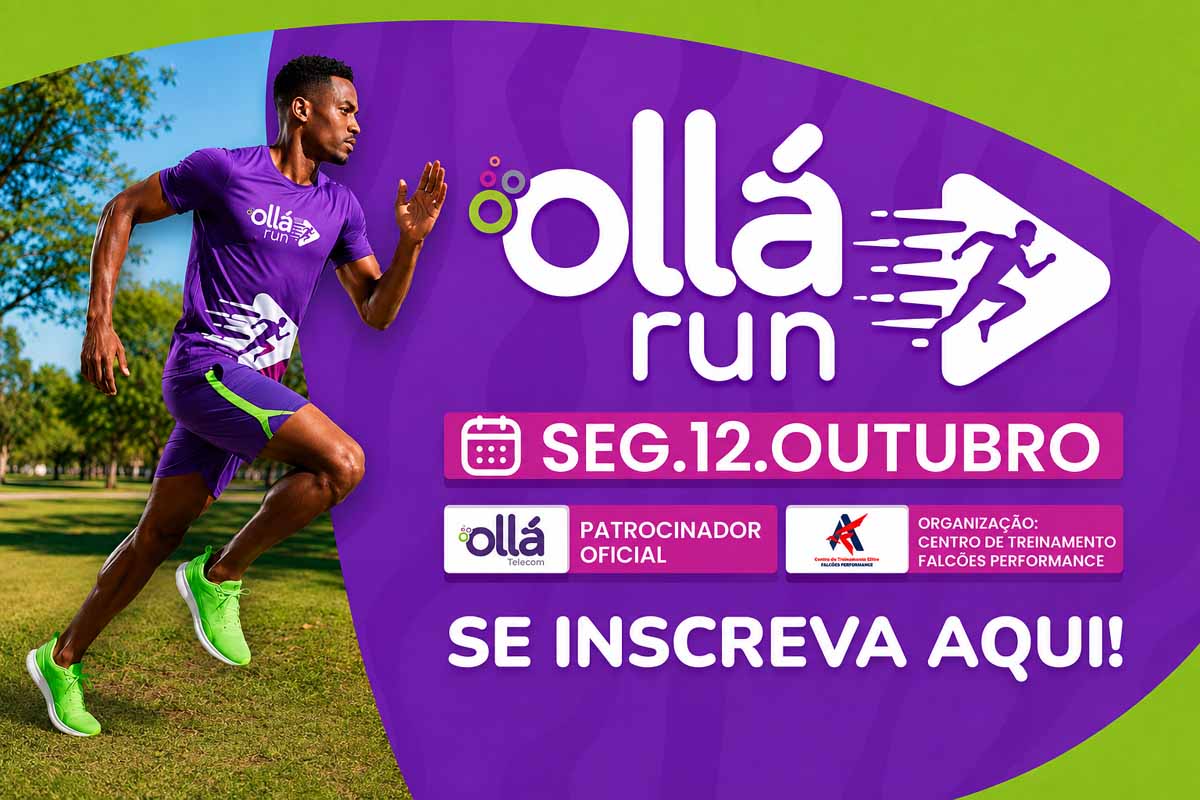 1ª Corrida Ollá Run terá provas de 5 km, 10 km e categoria infantil em Porto Velho