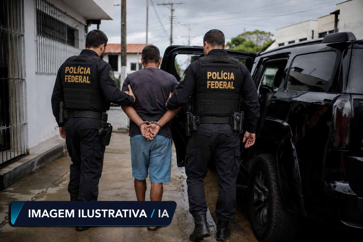 PF prende foragido por homicídio e suspeito de integrar grupo criminoso em Guajará-Mirim