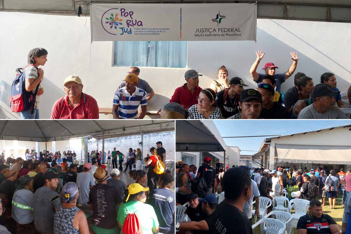 Pop Jud Rua amplia acesso a serviços de Justiça e assistência social em Porto Velho
