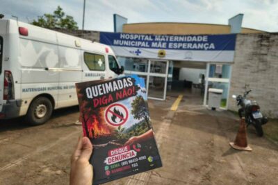 Campanha contra queimadas reforça prevenção em unidades de saúde de Porto Velho