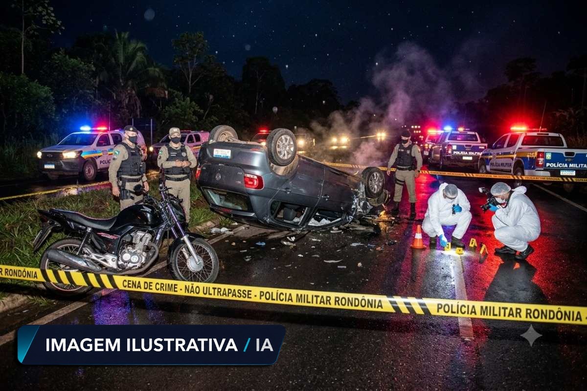 Tribunal mantém condenações por homicídio e quatro tentativas após perseguição, capotamento e disparos em Rondônia