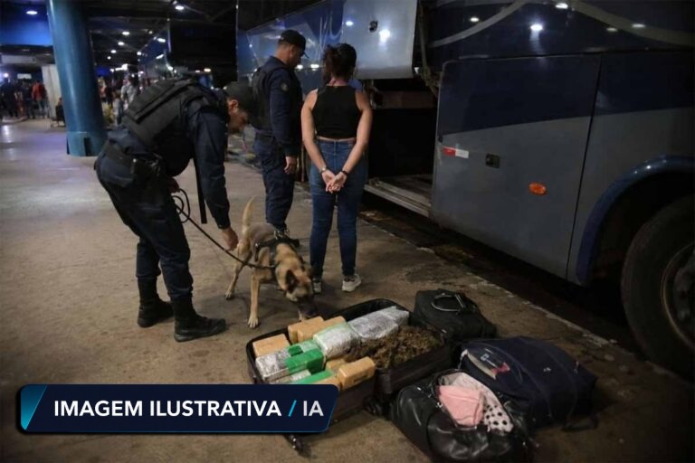 Justiça condena mulher por transportar maconha, cocaína e anfetamina em ônibus entre Porto Velho e Pimenta Bueno
