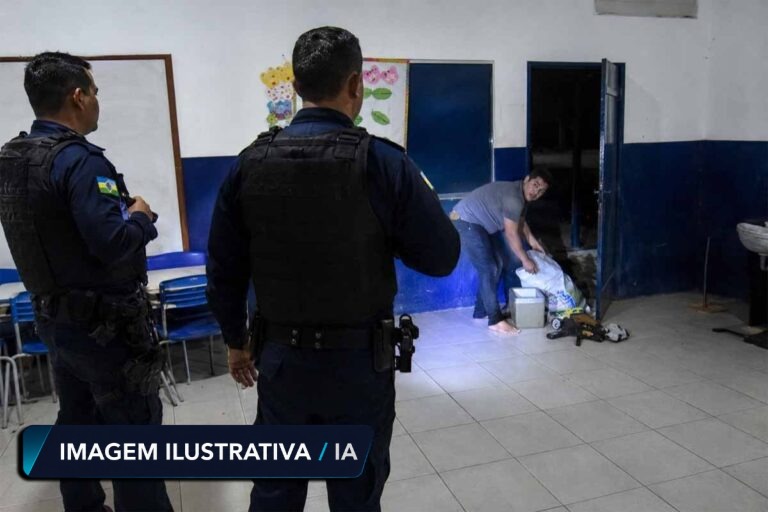 Reincidente é condenado após ser flagrado dentro de escola pública em Guajará-Mirim