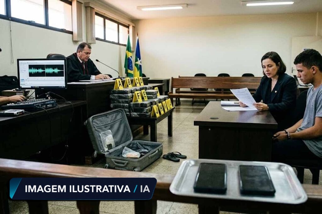 Mais de 9 quilos de maconha rendem pena de 5 anos e multa de R$ 27 mil em Guajará-Mirim