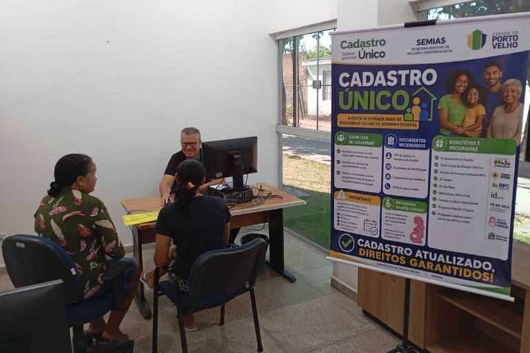 Prefeitura amplia atendimento do Cadastro Único com novos polos e reforço de equipes em Porto Velho