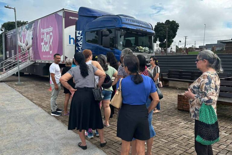 Carreta do Hospital do Amor oferece mamografias gratuitas em Porto Velho até esta quinta-feira
