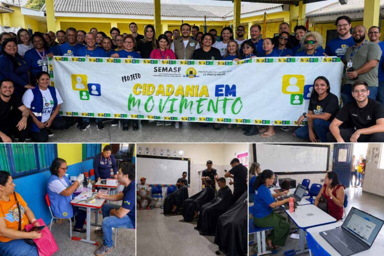 Projeto Cidadania em Movimento registra 412 atendimentos na Zona Norte de Porto Velho