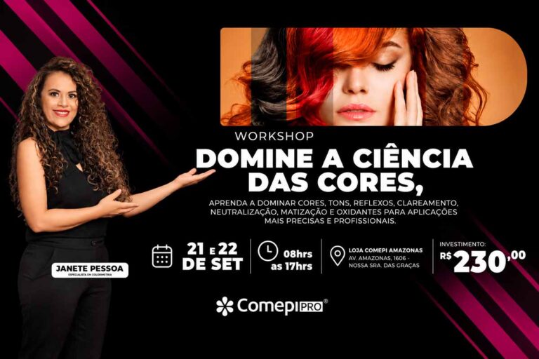 Workshop de colorimetria em Porto Velho terá dois dias de formação com Janete Pessoa