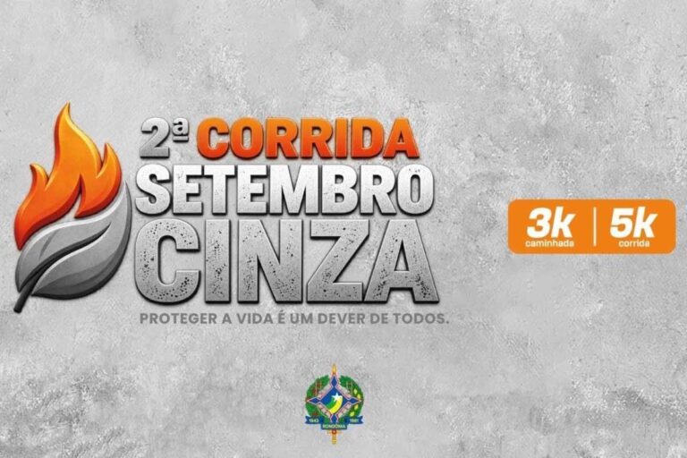 2ª Corrida Setembro Cinza terá percurso de 5 km e caminhada gratuita em Porto Velho