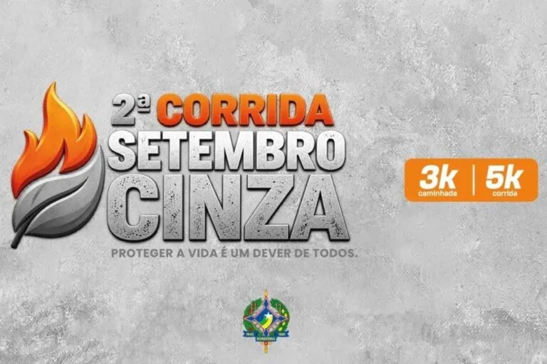 2ª Corrida Setembro Cinza terá percurso de 5 km e caminhada gratuita em Porto Ve