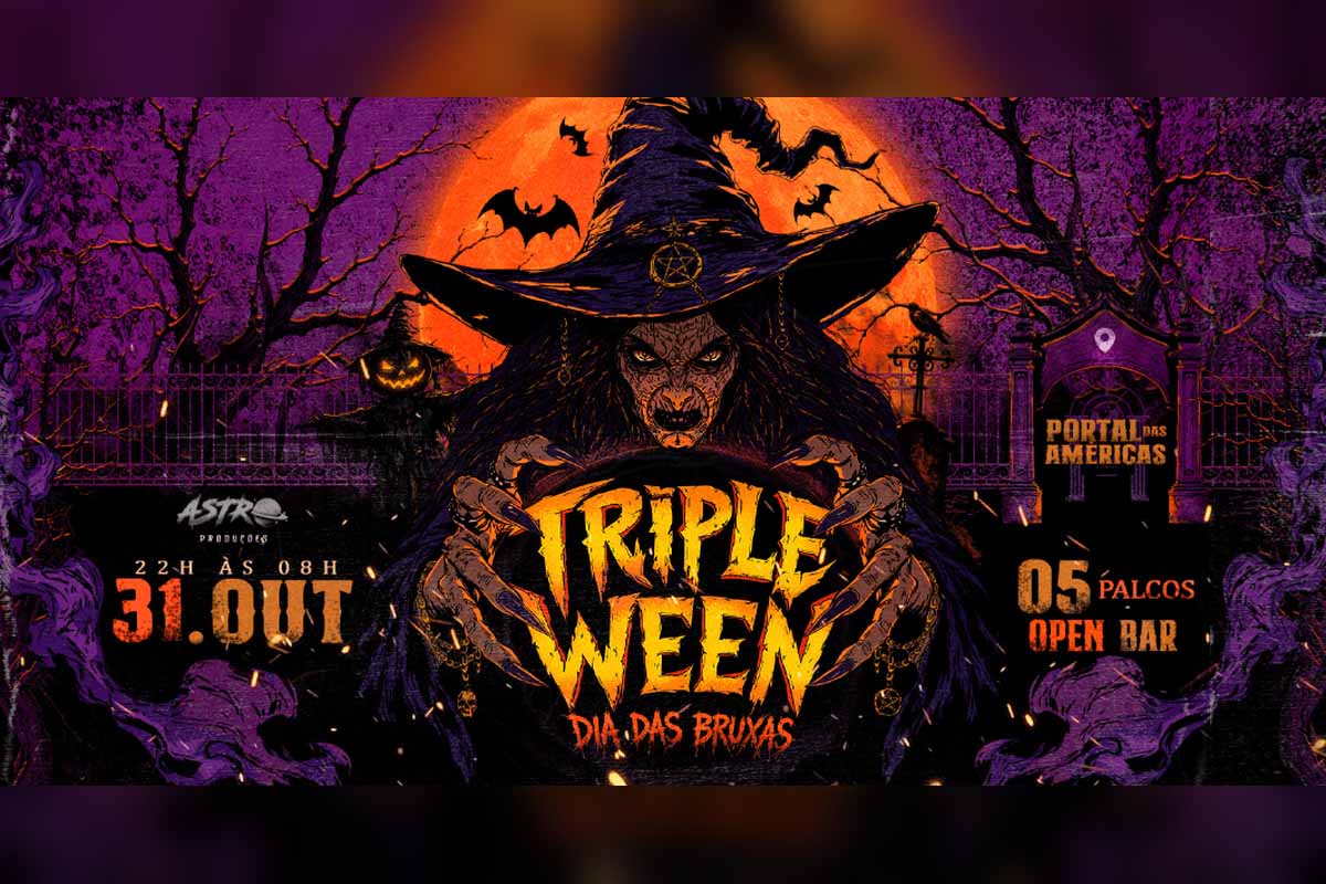 Tripleween VII terá cinco palcos e 10 horas de festa no Halloween em Porto Velho