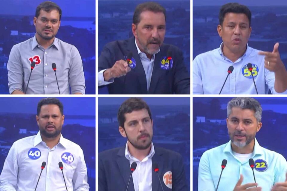 Debate da SIC TV reúne propostas, confrontos e acusações nos principais momentos dos seis candidatos ao Governo de Rondônia