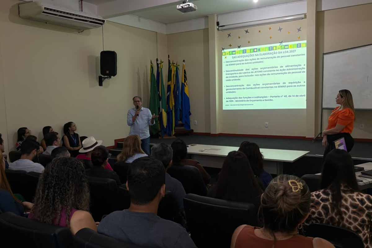 Prefeitura consolida dados das secretarias e prepara orçamento de Porto Velho para 2027