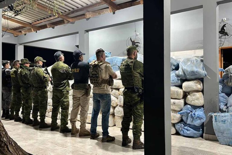 PF apreende 3,6 toneladas de drogas e prende três pessoas em operação em Rondônia
