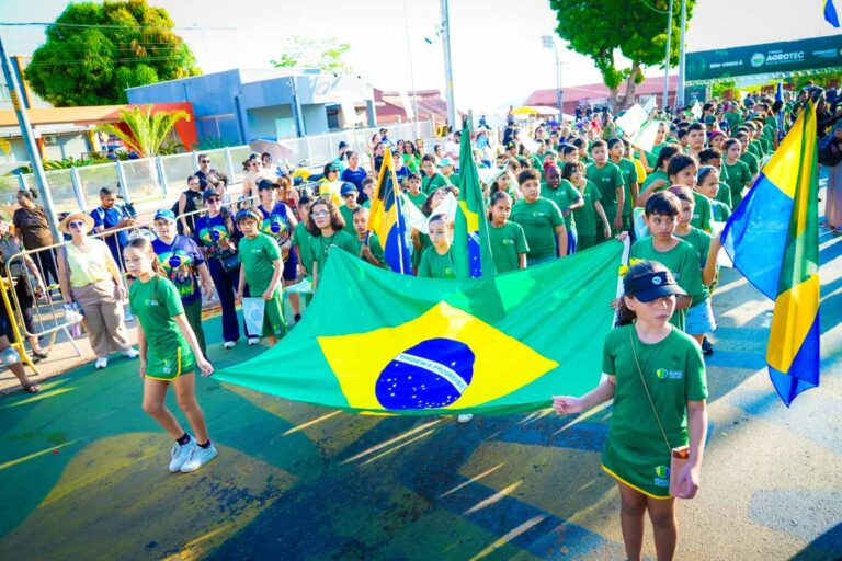 Semana da Pátria começa em Porto Velho com desfile cívico e participação de mais de 500 estudantes
