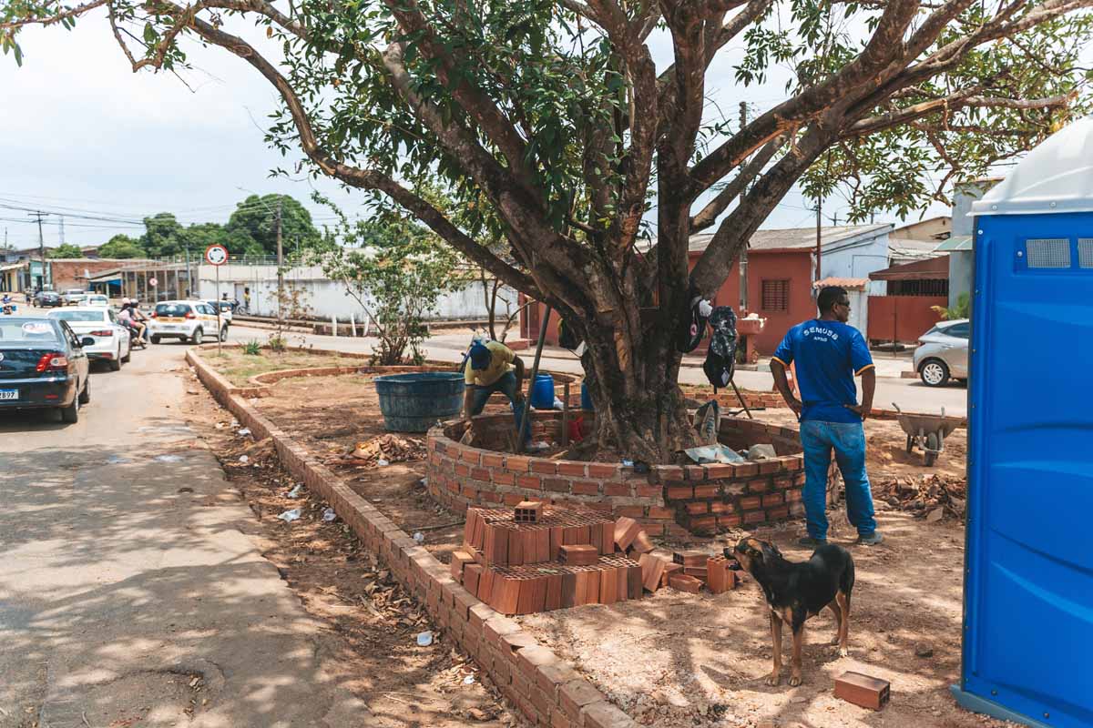 Porto Velho constrói quarto jardim de chuva no Cohab integrado ao Pocket Park Jacaré