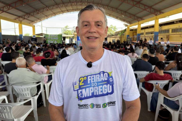 Feirão de Emprego de Porto Velho reúne mais de 100 empresas e oferece mais de mil vagas