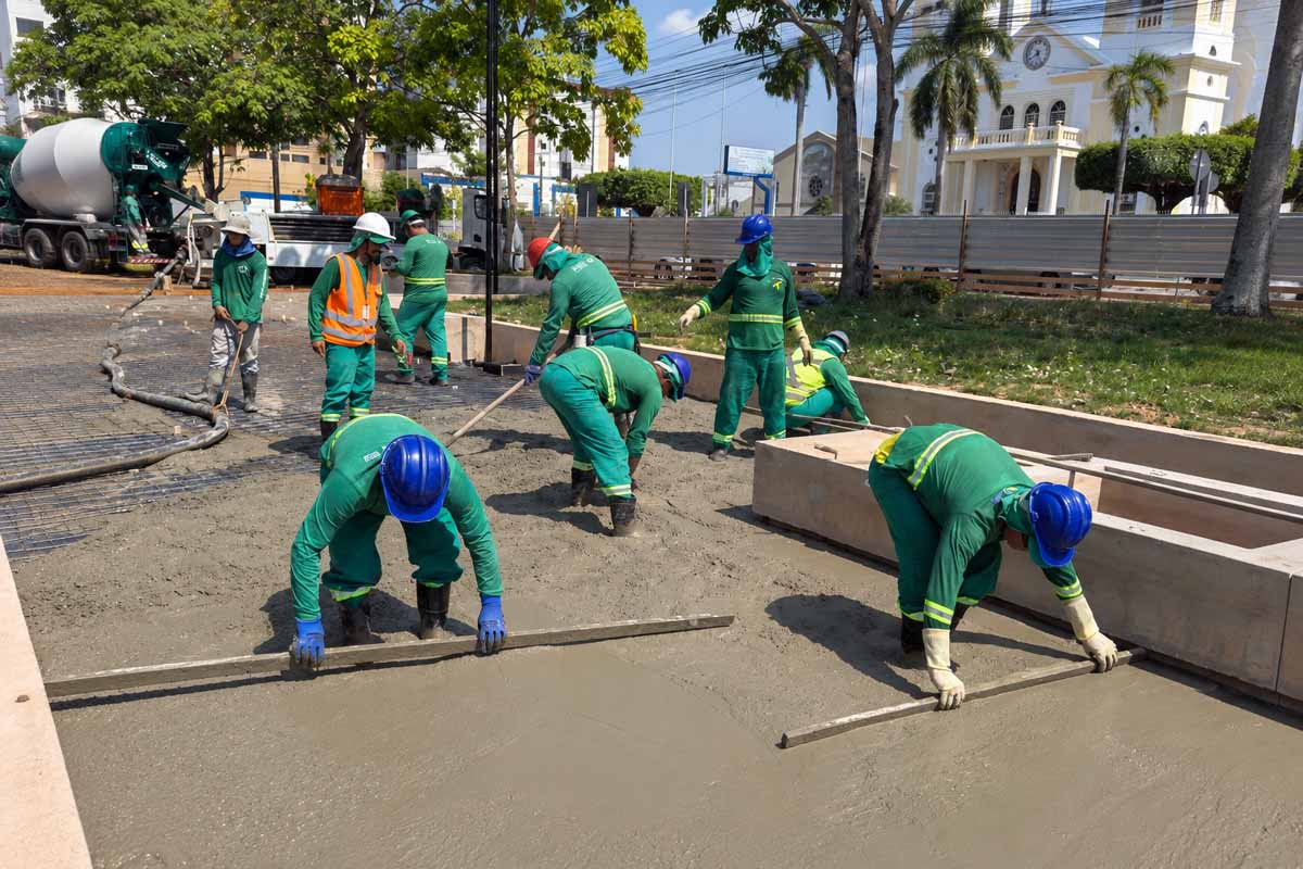 Praça João Nicolleti entra em nova fase de revitalização em Porto Velho
