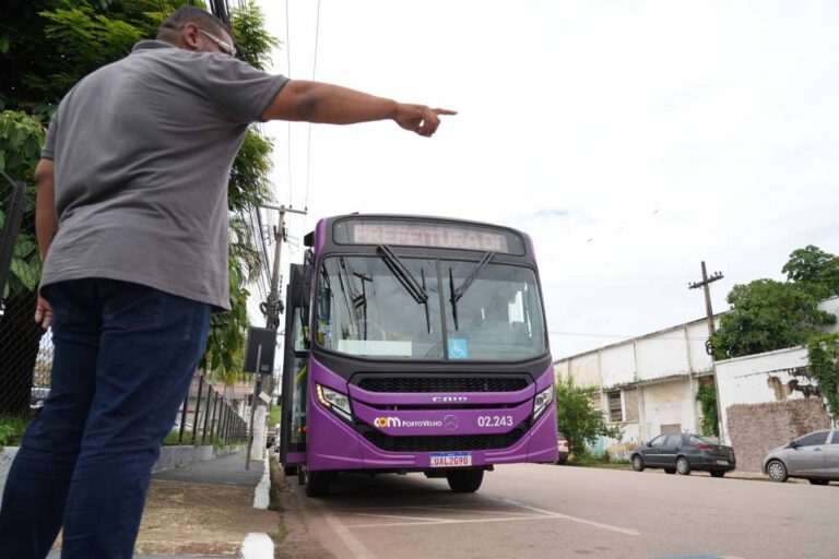 Transporte público terá tarifa zero em Porto Velho nos dois turnos das eleições de 2026