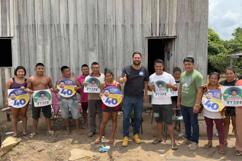 Samuel Costa defende protagonismo indígena e bioeconomia após encontro na Aldeia Karitiana