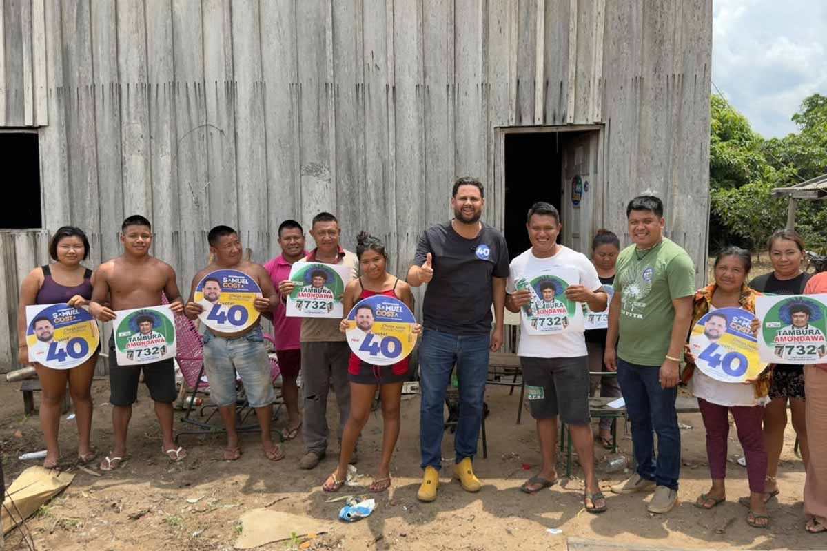 Samuel Costa defende protagonismo indígena e bioeconomia após encontro na Aldeia Karitiana