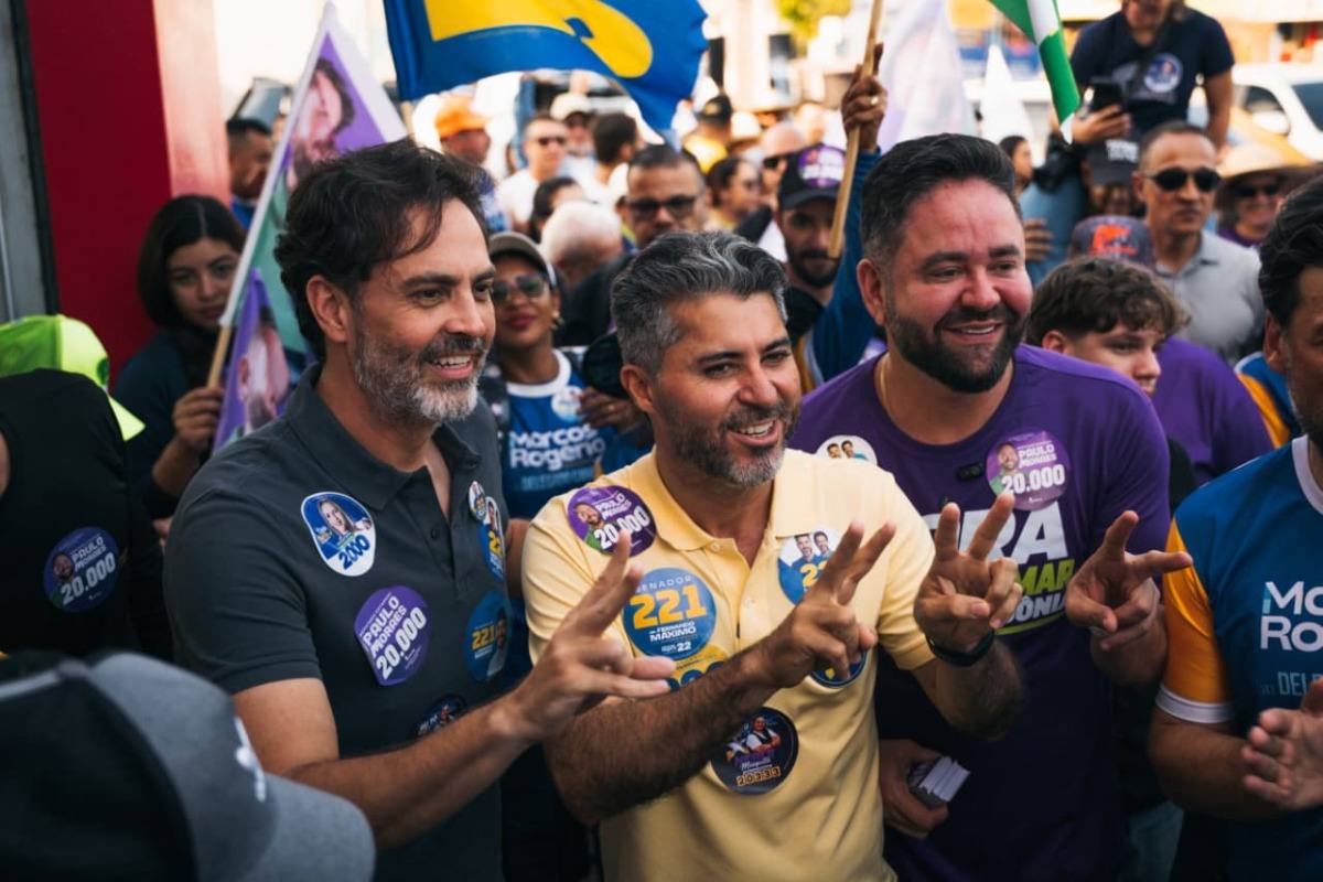 Marcos Rogério leva campanha ao Vale do Jamari após caminhada com Léo Moraes em Porto Velho