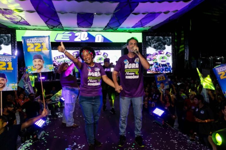 Léo Moraes declara apoio a Sílvia Cristina e pede votos para candidata ao Senado