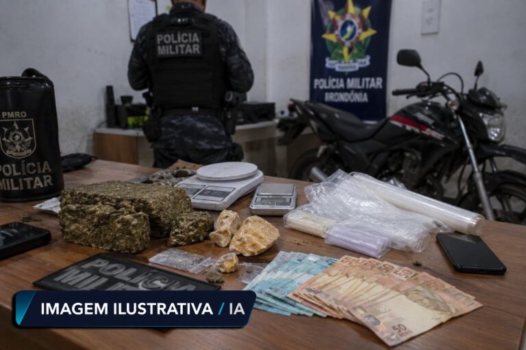 Filho entregava drogas de moto a pedido do pai; Justiça condena os dois por tráfico em Rondônia