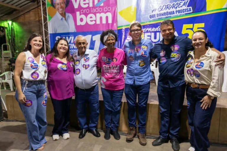 Sílvia Cristina recebe apoio de prefeito, empresários e lideranças durante agenda em Jaru
