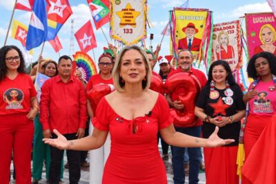 Luciana agradece campanha e pede segundo voto