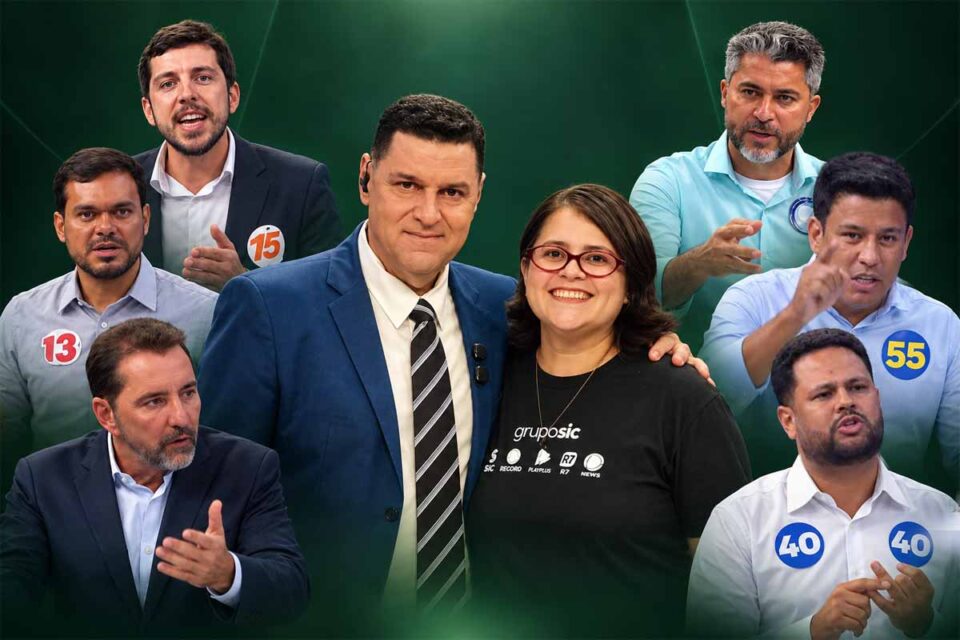 Debate da SIC TV reúne propostas, confrontos e acusações nos principais momentos dos seis candidatos ao Governo de Rondônia