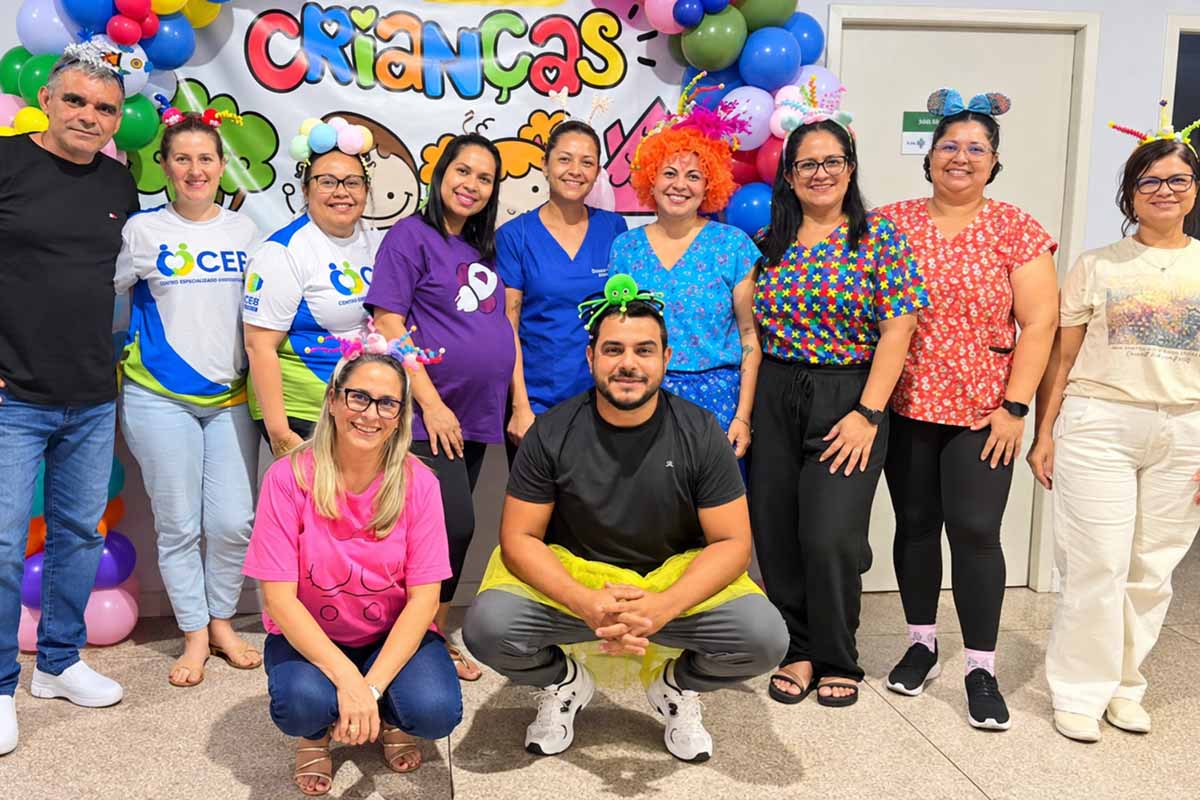 CER promove atividades recreativas para crianças em tratamento de reabilitação em Porto Velho
