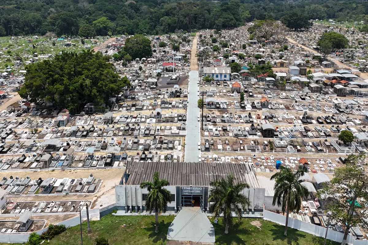 Prefeitura de Porto Velho reforça limpeza no Cemitério Santo Antônio e recolhe mais de 2 mil toneladas de resíduos em outubro