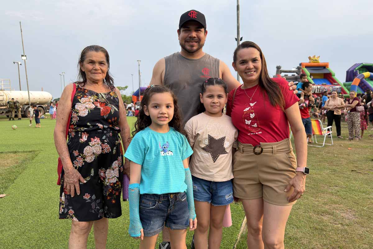 Dia das Crianças reúne milhares de famílias e tem sorteio de 50 bicicletas no Parque da Cidade