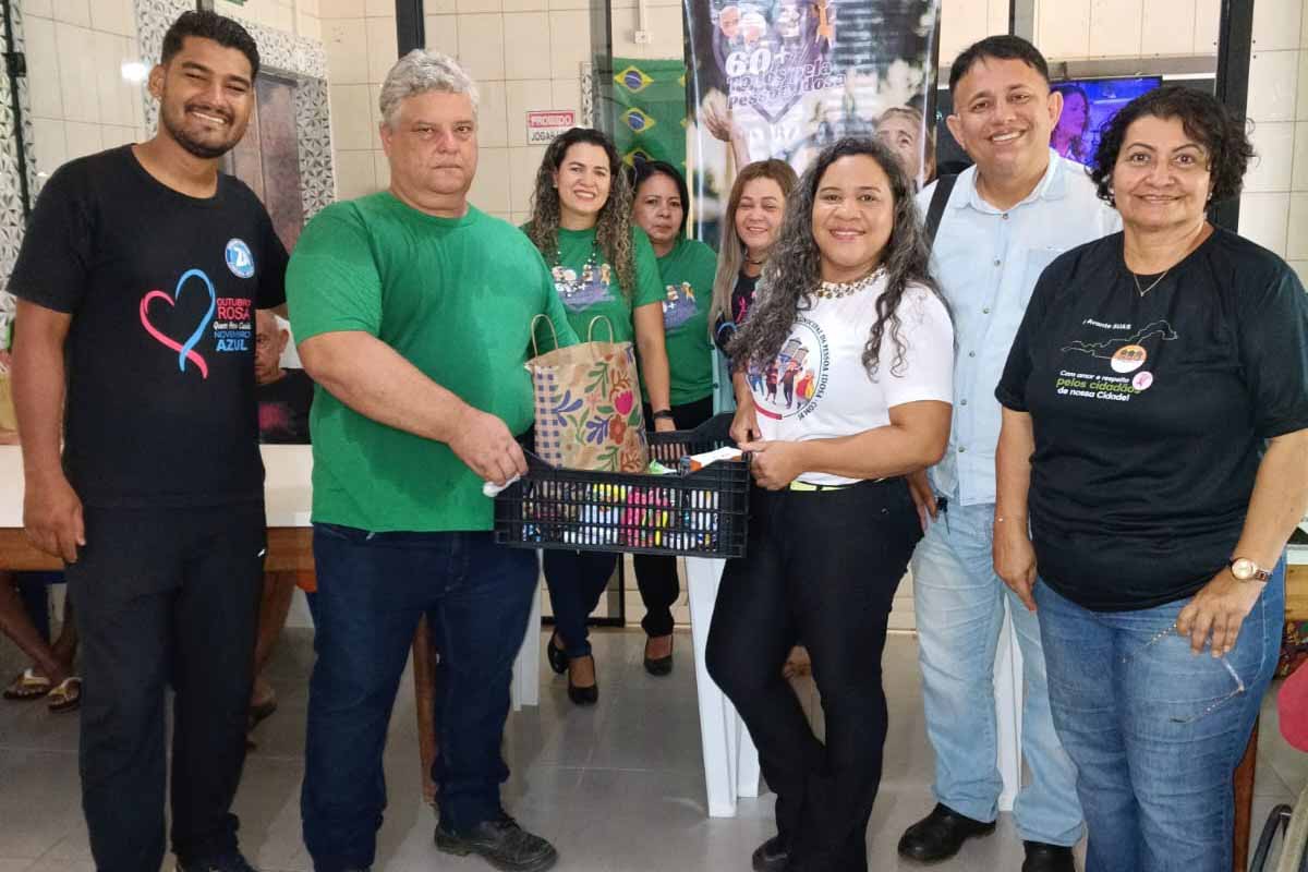 Conselho Municipal da Pessoa Idosa realiza ação com atendimentos e atividades no Lar Leal em Porto Velho