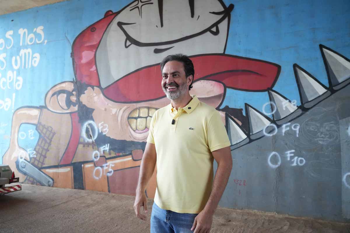Prefeitura de Porto Velho prepara pinturas artísticas e paisagismo em viadutos da capital