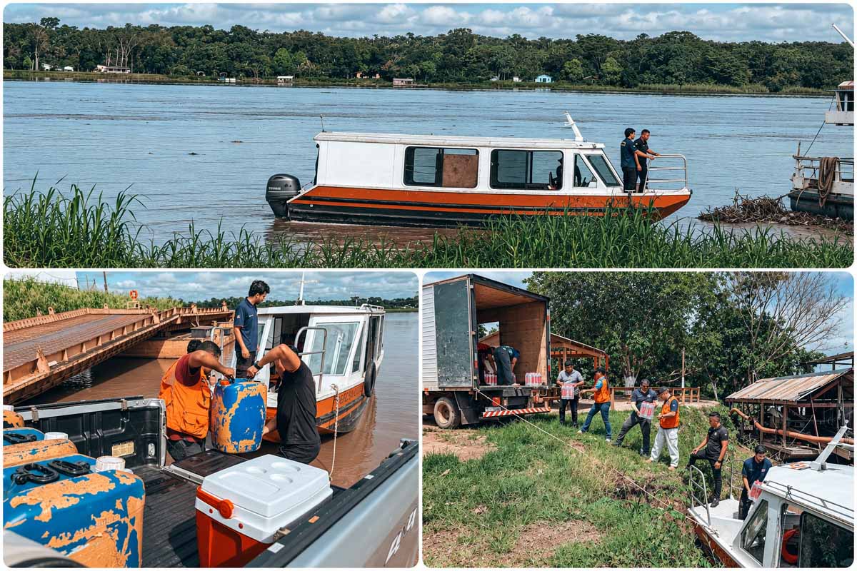 Porto Velho instala novos sistemas de tratamento de água e distribui 245 mil litros durante estiagem