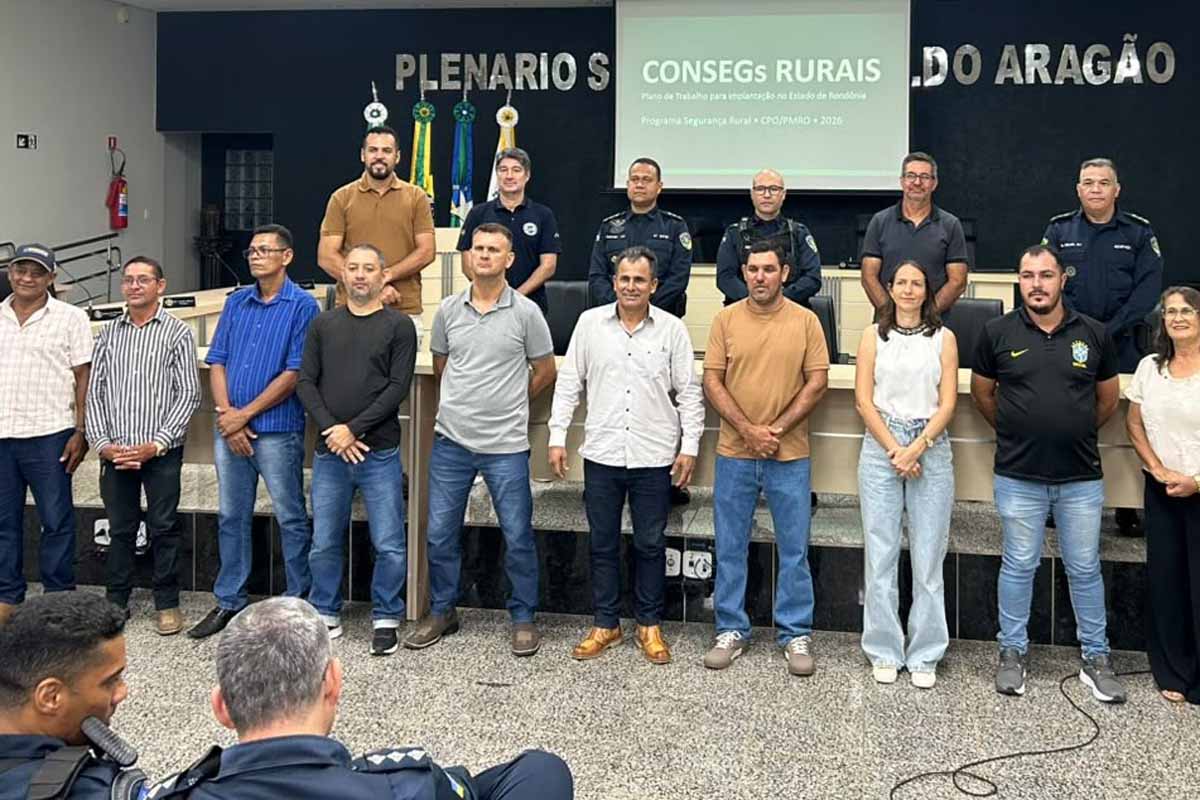 Polícia Militar fortalece segurança rural em Cacoal com criação de conselho comunitário