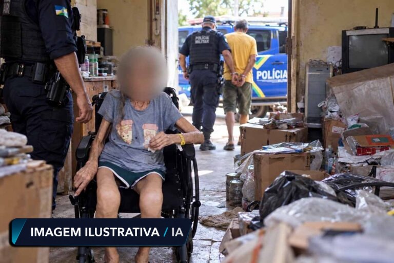Polícia Militar prende suspeito de maus-tratos contra idosa de 83 anos em Porto Velho