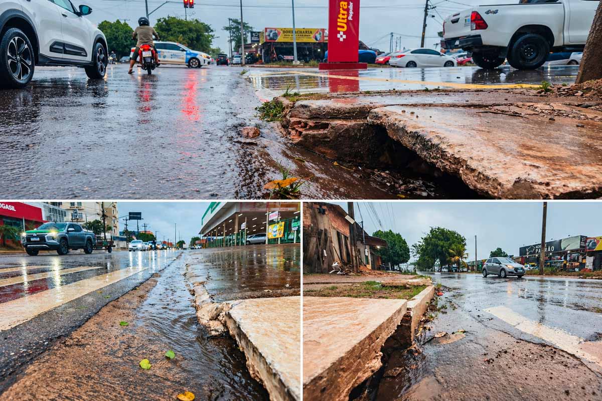 Prefeitura de Porto Velho melhora drenagem e reduz alagamentos em pontos críticos da capital