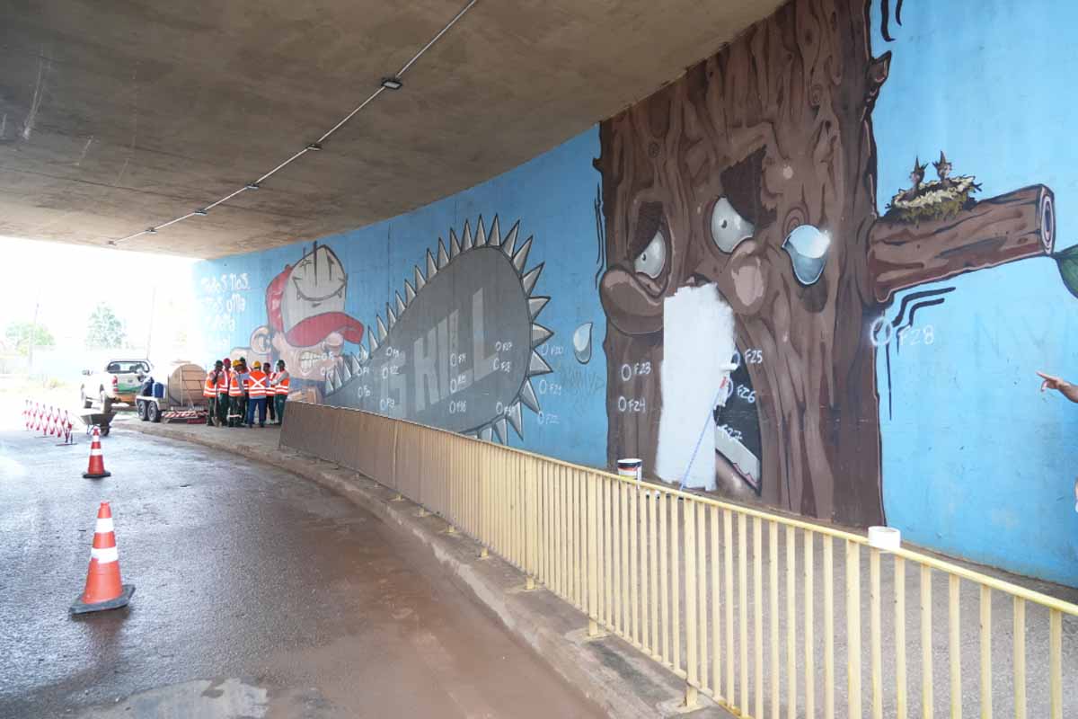 Prefeitura de Porto Velho utiliza mão de obra de apenados na recuperação de espaços públicos