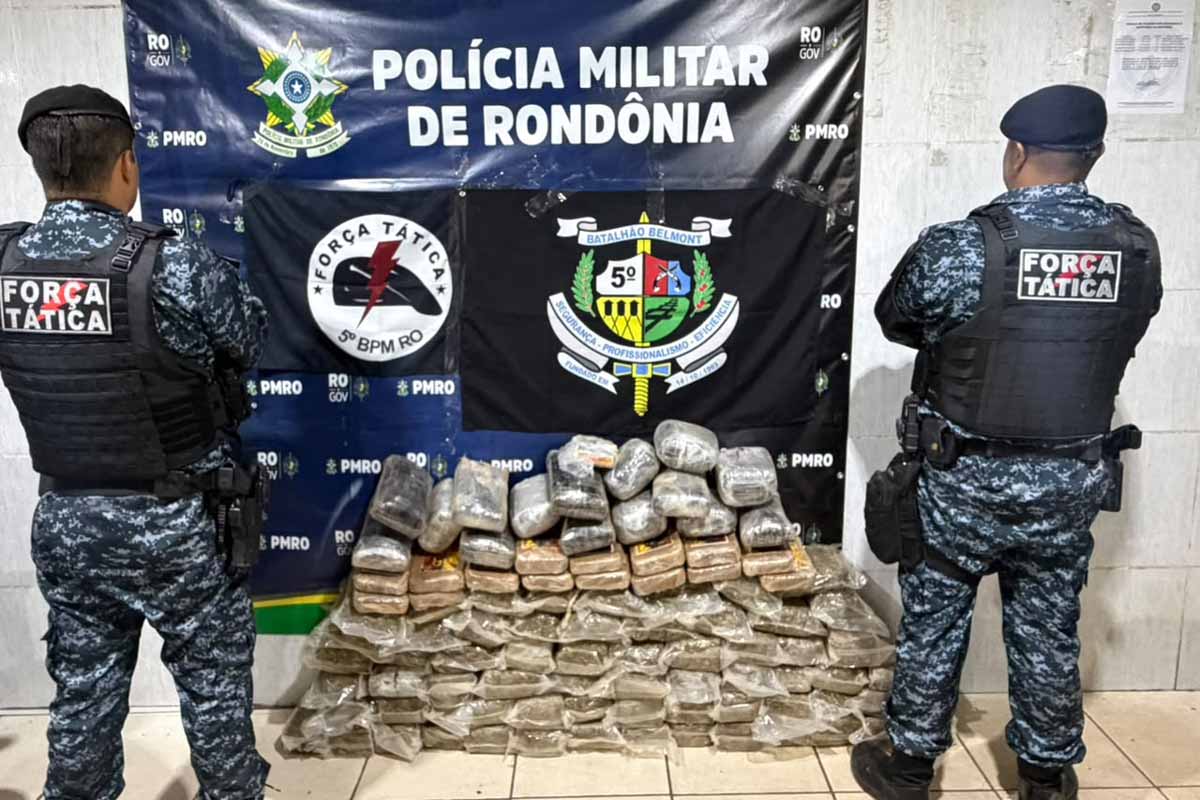 Força Tática do 5º BPM encontra drogas em imóvel abandonado no bairro São Francisco, em Porto Velho