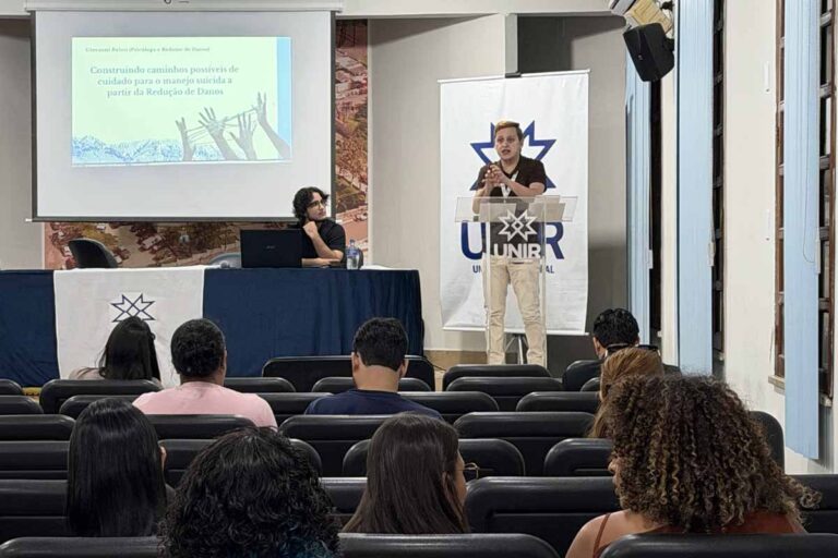 SAMU leva experiência em atendimentos a tentativas de suicídio para acadêmicos da Unir