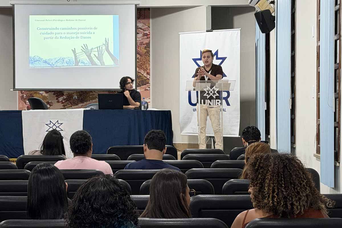 SAMU leva experiência em atendimentos a tentativas de suicídio para acadêmicos da Unir