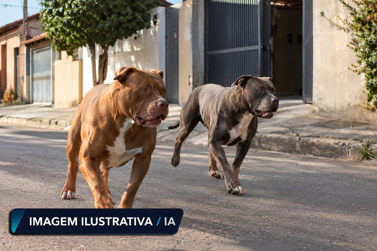 Justiça mantém condenação de mulher após dois pitbulls serem encontrados soltos em rua de Ariquemes