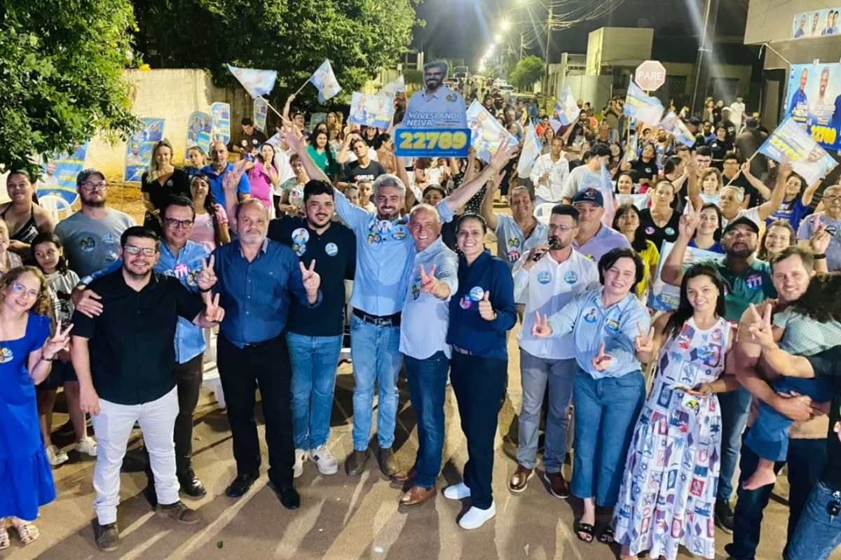 Wiveslando Neiva reúne apoiadores em Vilhena na reta final da campanha