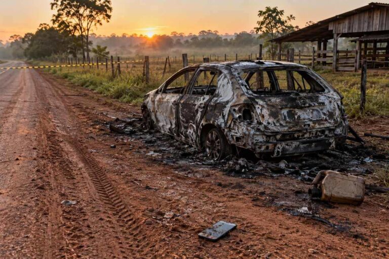 Casal é condenado por plano para sequestrar adolescente por R$ 200 mil, amarrar vítimas e incendiar carro em Rondônia