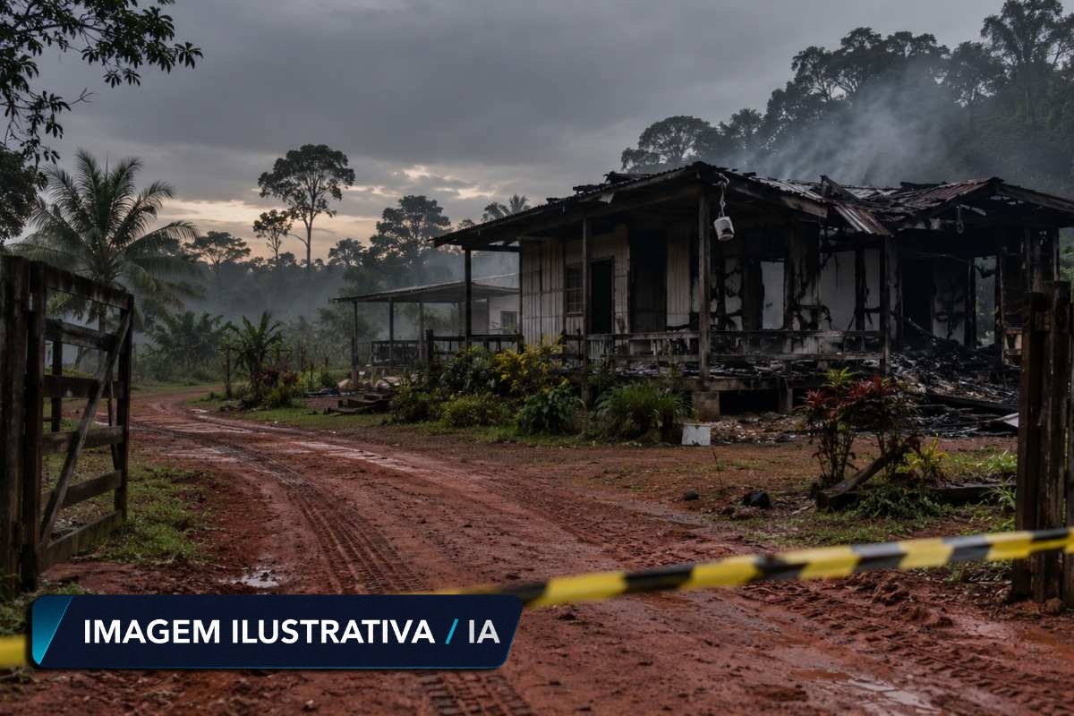 TJ mantém presa mulher acusada de participar de ataque do Comando Vermelho com execução, mutilação e incêndio em propriedade rural
