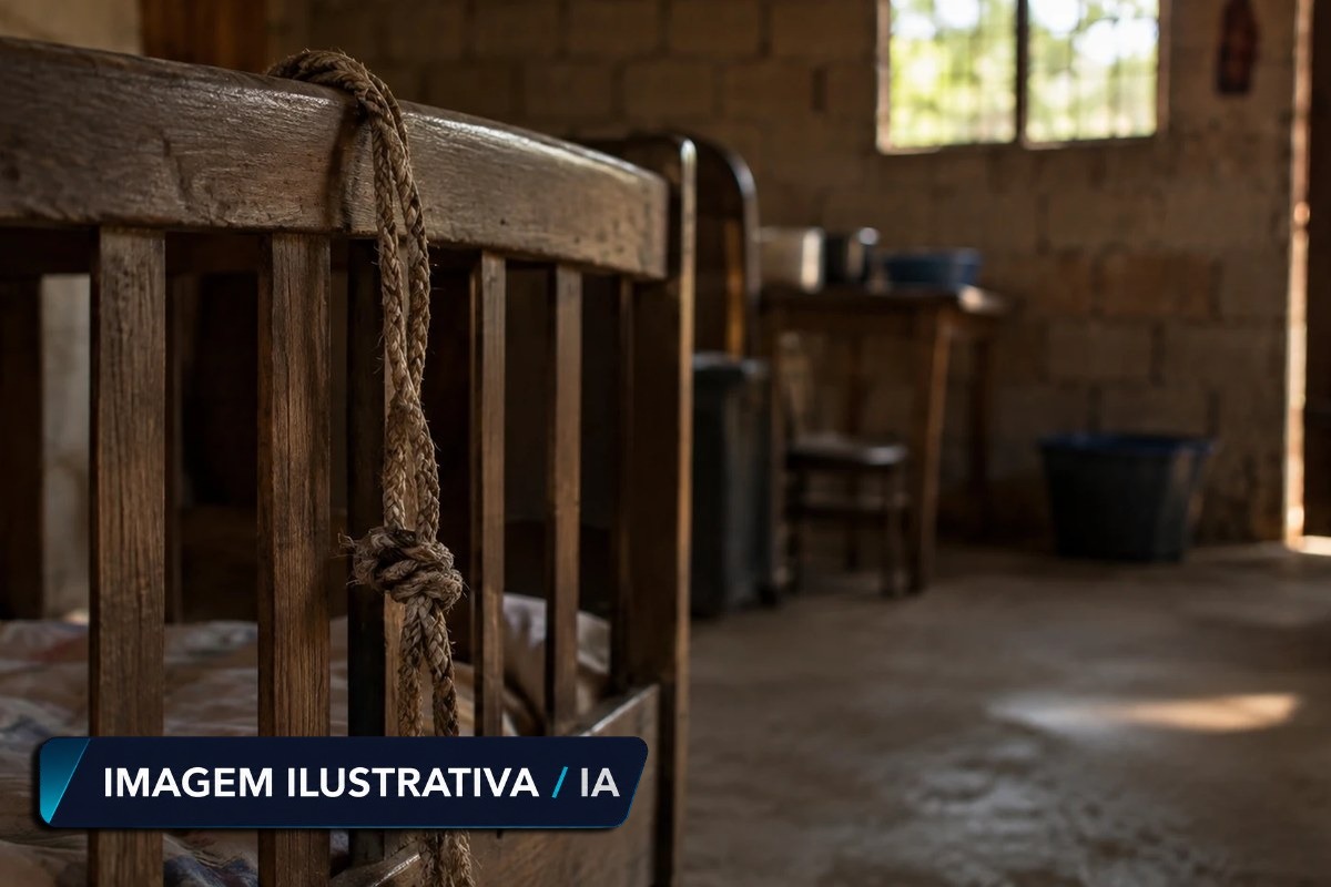Tribunal reconhece cárcere privado contra homem que amarrou mulher a berço em Buritis